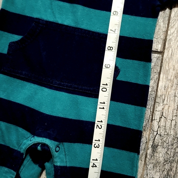 Gymboree Baby Boys 3-6 Rugby Striped Romper - Picture 8 of 8